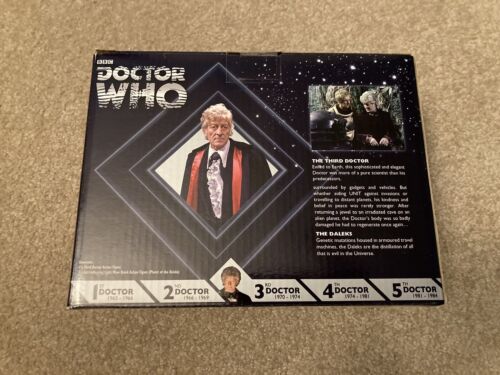 Doctor Who Third Doctor with Anti-Reflecting Light Dalek-NIP-Planet Of The Dalek - Picture 2 of 2