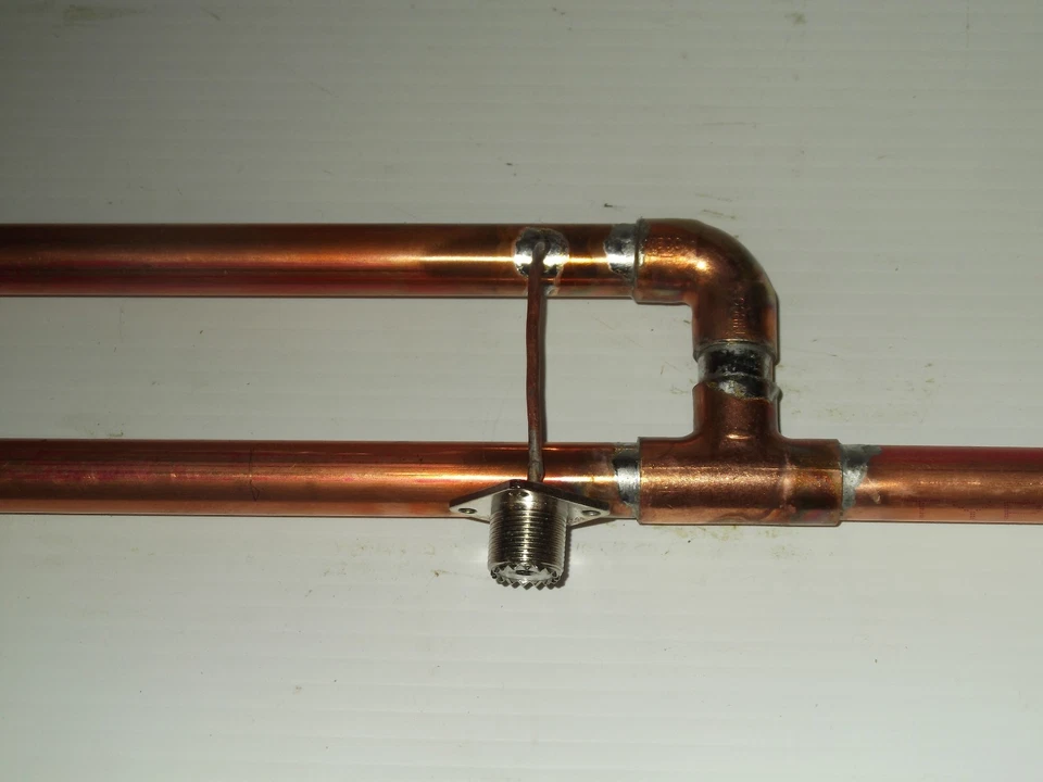 220 MHz (1,25 metros) Radioaficionado Tubo de Cobre Antena Polo J ENVÍO GRATUITO Foto 4 de 4