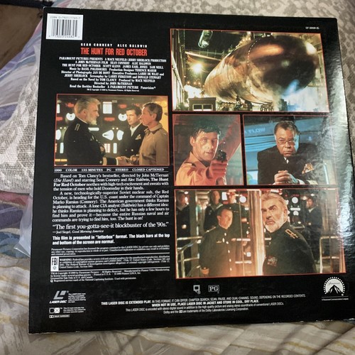 The Hunt for Red October Laserdisc 1990 #88#1972 - Picture 2 of 6