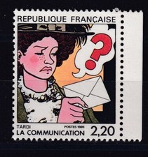 France année 1988 La Communication dessinateur Tardi N° 2512** réf 7900
