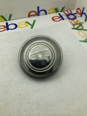 #ad Vintage Chrome Gas Cap approximately 3” Wide “Pressure Vacuum” Cap $10.49