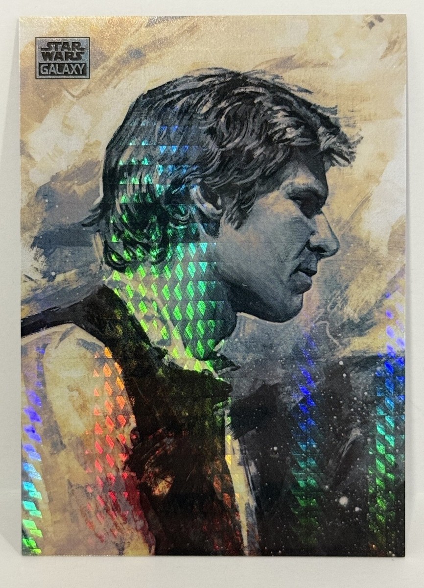 その他 Star Wars Galaxy Han Solo 21/25 2024 Topps Chrome Galaxy Star Wars #84 Han Solo Prism Refractor 54