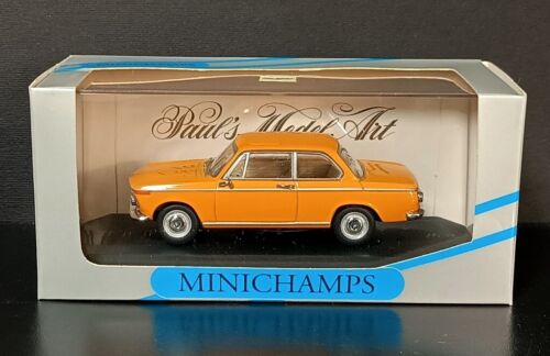 1/43 BMW 1600-2 Coupe 1966 Orange Minichamps - Picture 8 of 8