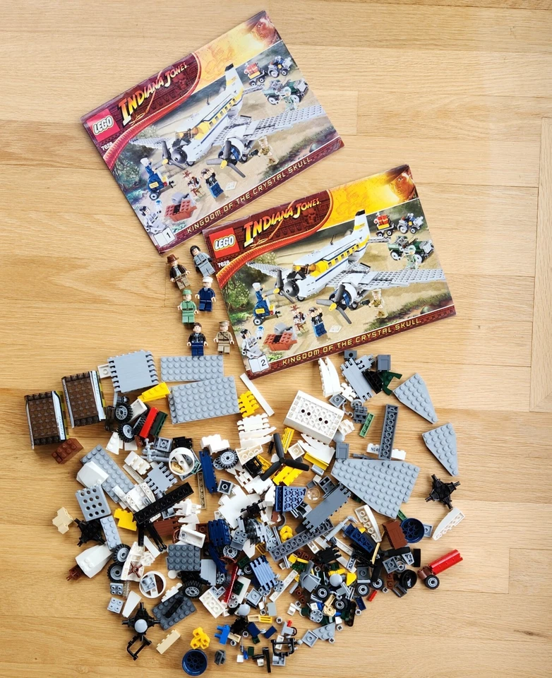 LEGO Indiana Jones Peligro en Perú 7628 100% Completo con Manuales - Retirado 2009 Foto 3 de 4