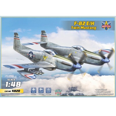 F-82 E/H ''Twin Mustang'' Modelsvit 4820 Plastic model aicraft kit Scale 1:48 