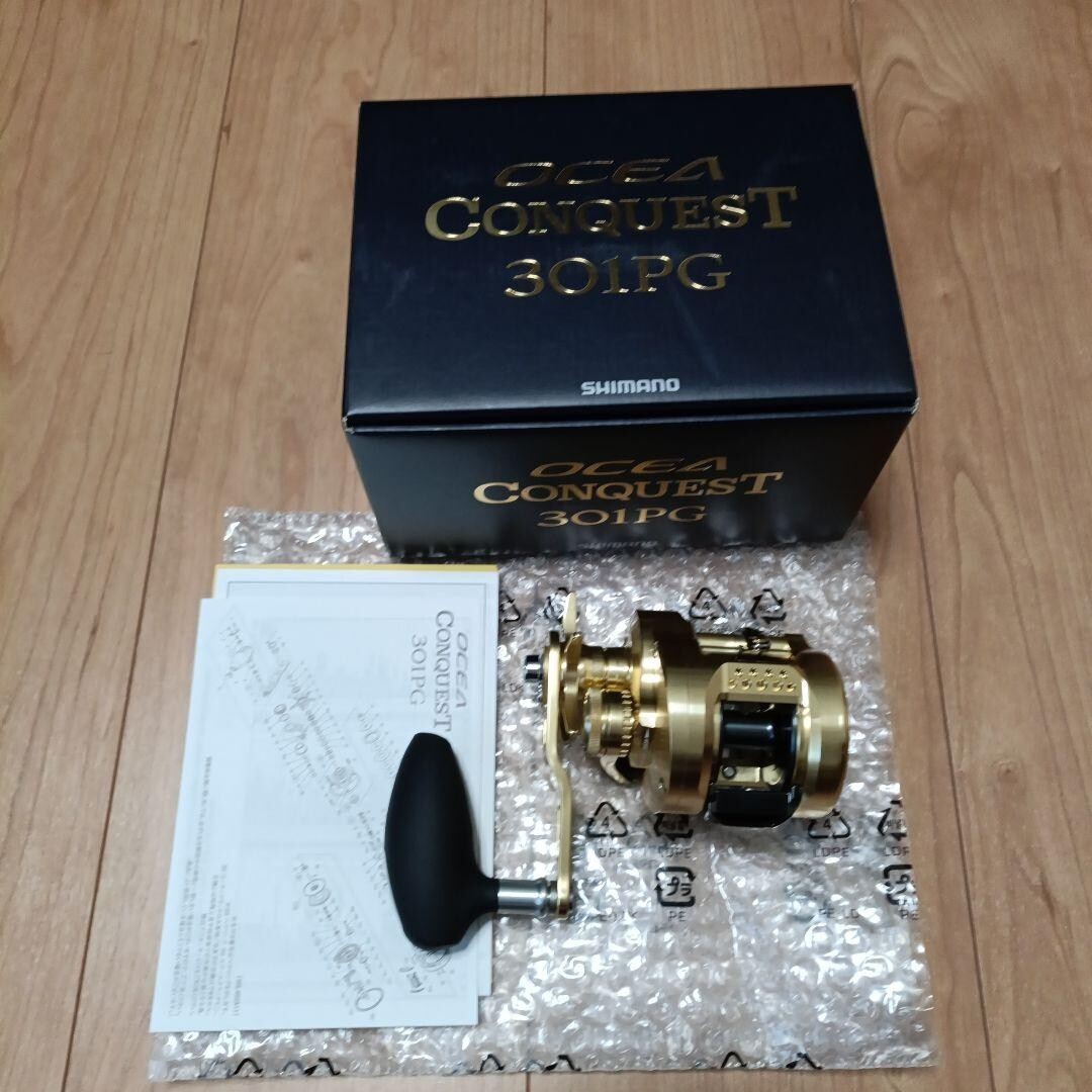 リール SHIMANO OCEA CONQUEST 301PG Shimano 22 OCEA Conquest 301PG Left Baitcasting Reel | eBay