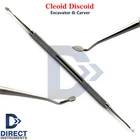 Cleoid Discoid Excavator Restorative Amalgam Carver Double Ended Dental Tools CE
