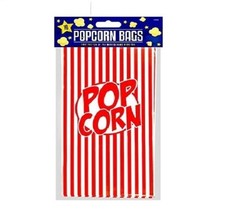 Popcorn Paper Bags  Movie Film Hollywood Birthday Party Home Cinema  Pack of 10