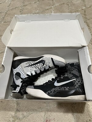 Size 10 Nike Kobe 9 IX Elite BHM Black History 2014 Sneakers Used