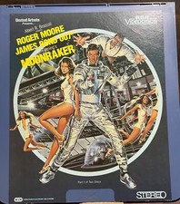 James Bond 007 Moonraker CED RCA Videodisc Part 1 Art