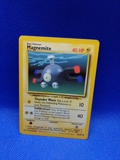 Pokemon WOTC Magnemite 53/102 Base Set UNLIMITED Common LP/NM
