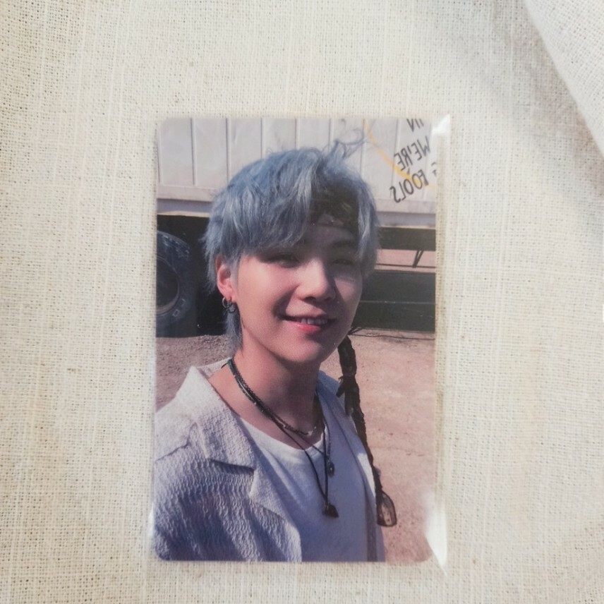 BTS Butter M2U UCKY DRAW SUGA Yoongi Photo Card only | eBay