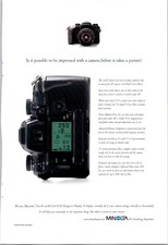 Minolta Maxxum 7 Original Vintage Print Ad