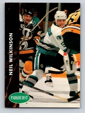 Neil Wilkinson 1991-92 Parkhurst #382 San Jose Sharks