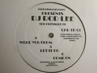 【R&B】Kym ROD LEE THE PRESSURE EP 12