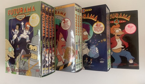 Futurama Complete Seasons 1, 2, 3, 4 *GC 4x Box Sets DVD 2000 Region 4, 15 disc - Picture 16 of 16