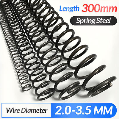 #ad Wire Dia 2 3.5mm OD 10 60mm Length 300mm Compression Spring Pressure Springs $43.13