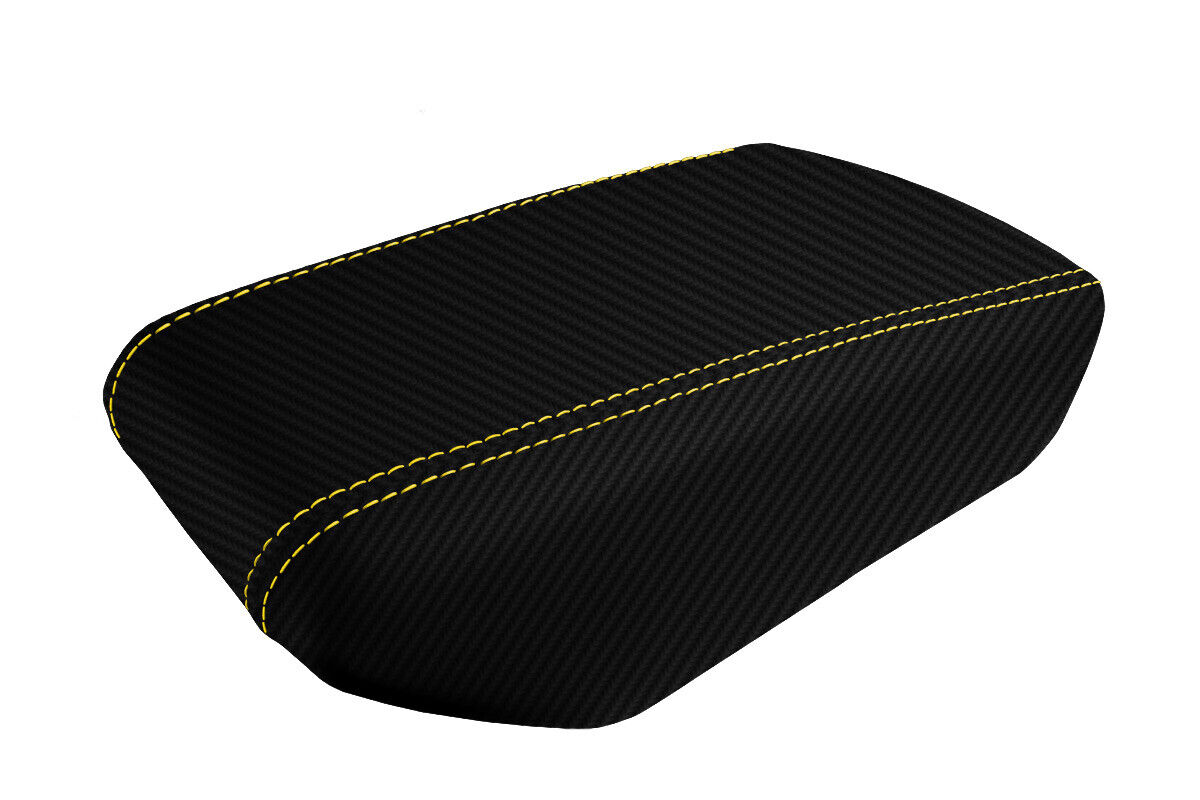 Fits 16-21 Nissan Maxima Carbon Fiber Console Lid Armrest Cover