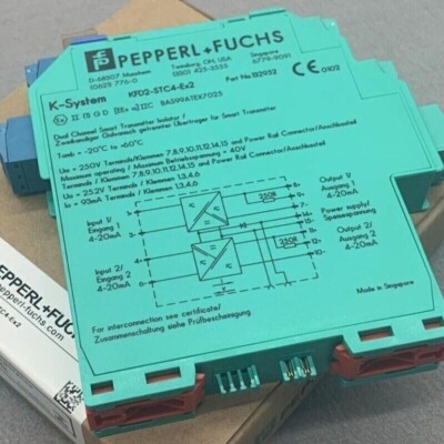 1PC NEW Pepperl+Fuchs Safety Barrier KFD2-STC4-EX2 Fast Ship
