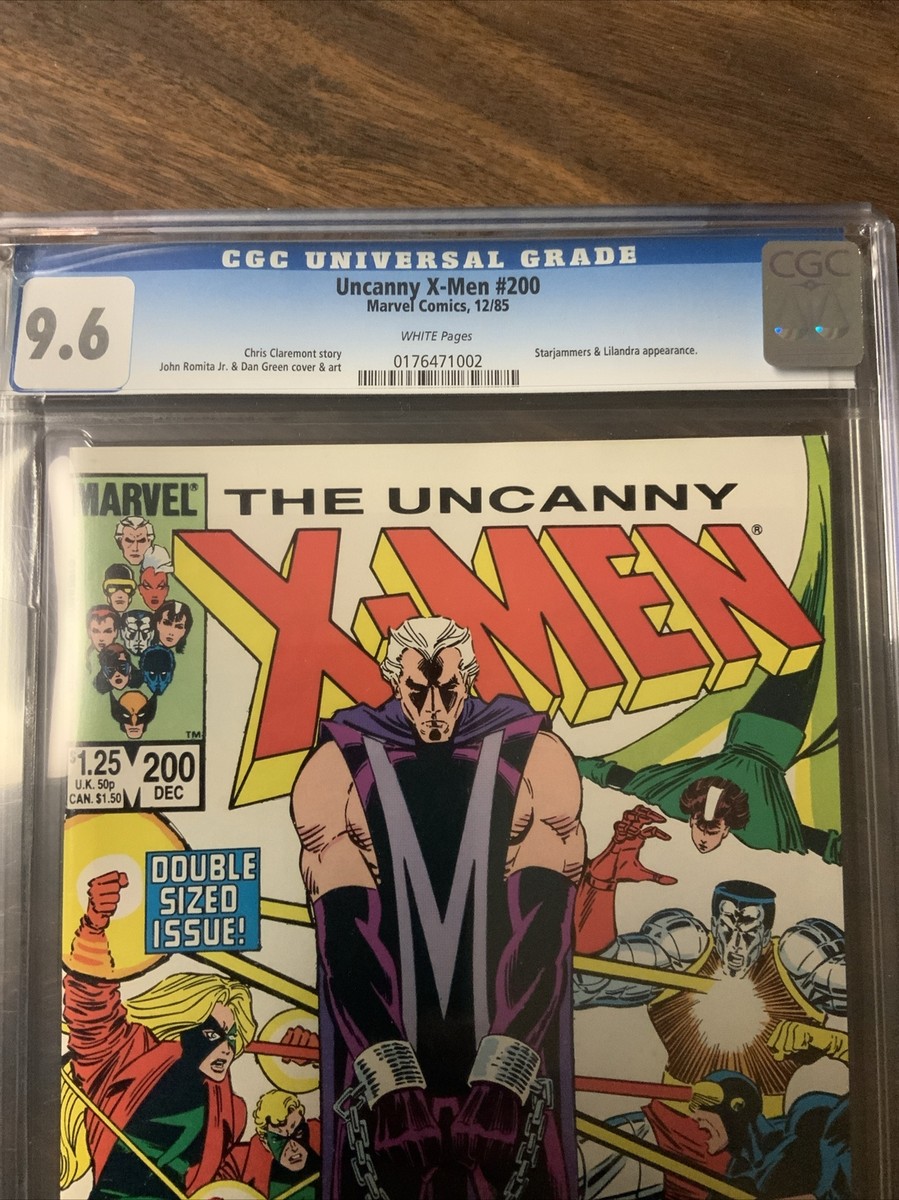 Uncanny X-Men #200 CGC 9.6 NM+ Magneto Leads Team X MEN 97 Plot | eBay