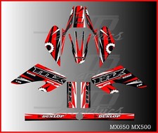 Razor MX500 MX650 graphics kit decals THICK AND HIGH GLOSS