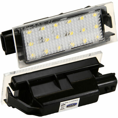 LED License Plate Light Compatible With MERCEDES CITAN SMART Coupe Cabriolet 453