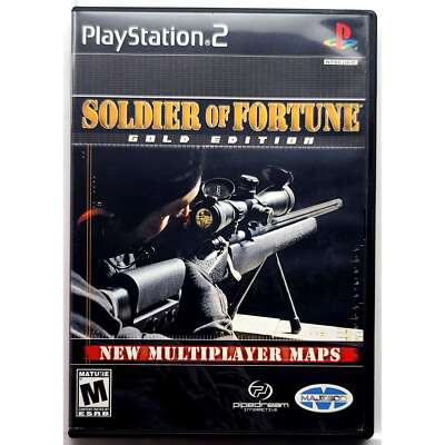 Soldier Of Fortune Gold Edition - Sony Playstation 2 PS2 Pristine