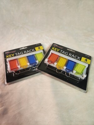 Diamond Visions Max Force 2221546 4 Piece Key Tag Rack Bundle (2 Racks)