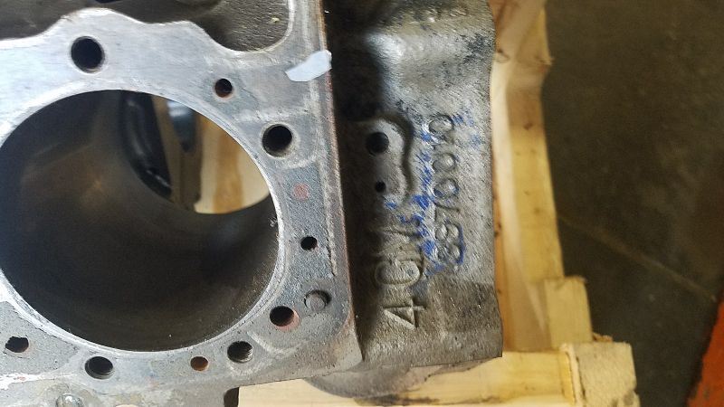 CORE SHORT BLOCK 350 FOR REBUILD FITS 1976 CHEVY PICKUP