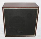 Sony Ss-122 Alnico Speaker ~ 1 Single Speaker ~ 6" Woofer ~ Infinite Baffle
