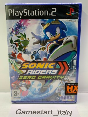 SONIC RIDERS ZERO GRAVITY - SONY PS2 - GAME NEW SEALED NEW SEALED PAL 