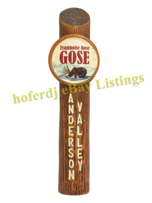 Anderson Valley Beer Handle Framboise Rose Gose Boont Amber Ale Bourbon Barrel