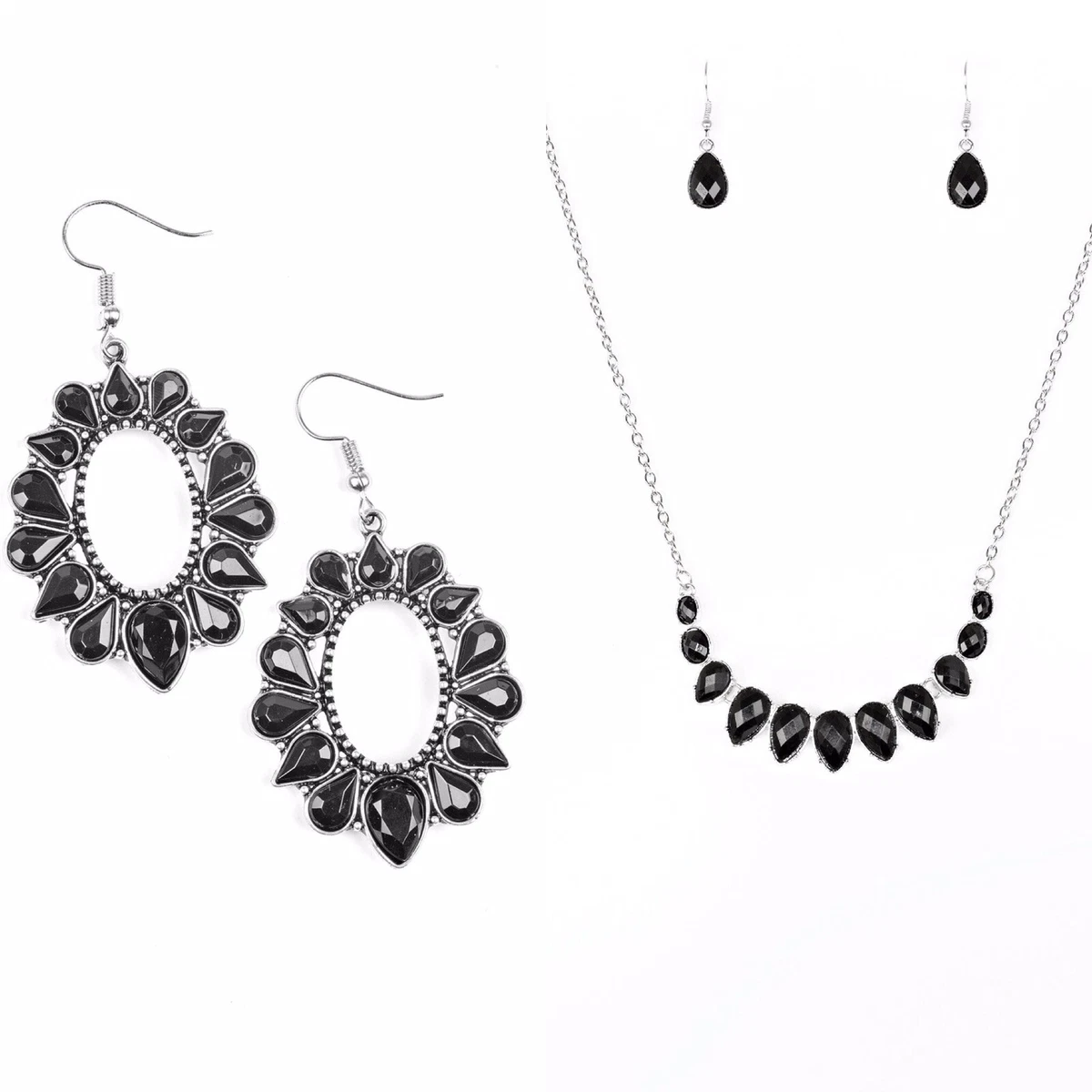 Colorfully charming on sale black necklace paparazzi