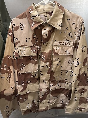 VINTAGE RARE DESERT STORM SPECIAL FORCES GREEN BERET BDU JACKET