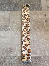 Plush cheetah felt slap bracelet youth accessory toy figure