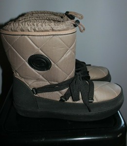 Lacoste Womens Slip On Snow Boots Size UK 5 US 7 EUR 38 | eBay
