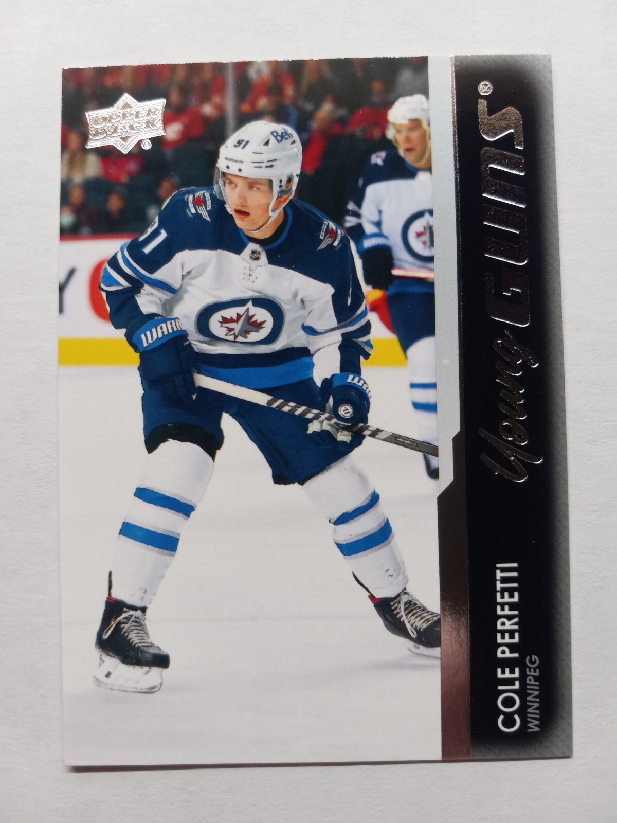2021-22 Upper Deck Series 2 Young Guns #466 Cole Perfetti Rookie Card