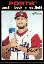 2020 Topps Heritage Minor League Austin Beck Stockton Ports #94