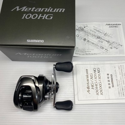 SHIMANO Baitcasting Reel 23 Metanium 100HG Right Handle in Box New