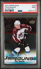 2019 UD SILVER FOIL #493 CALE MAKAR PSA 9