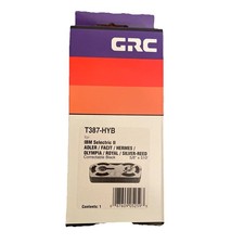 GRC Typewriter T387-HYB Correctible Black for IBM Selectric II 5/8” x 510’ thumbnail