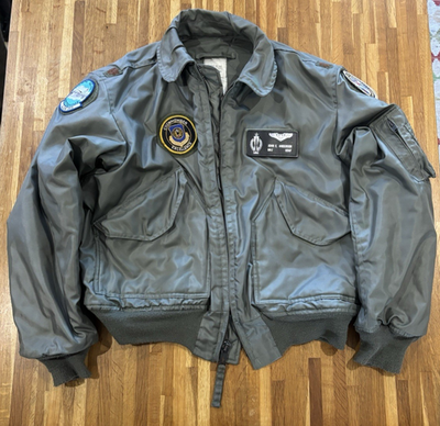 K*o様 US.ARMY CWU-45/P SCOVILL フライトジャケット3 US Military CWU-45/P Flight Jacket Large 42-44 ISRATEX Aramid