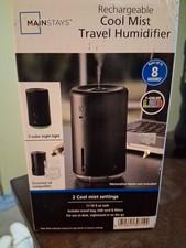Mainstays Rechargeable Cool Mist Travel Humid...