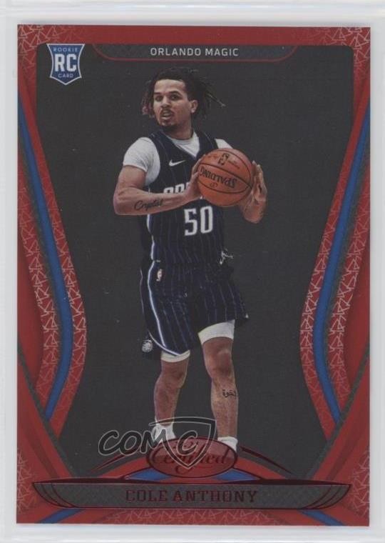 2020-21 Certified Mirror Red Cole Anthony #186 0w11