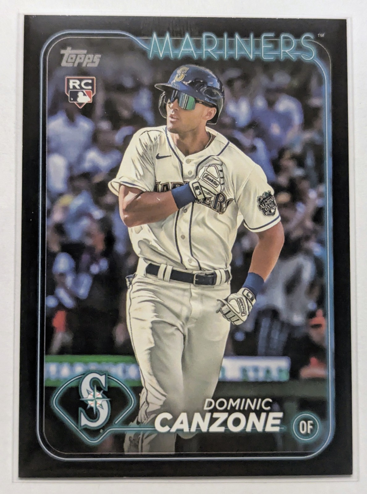 2024 Topps Series 1 - Dominic Canzone #195 Black /73 (RC)