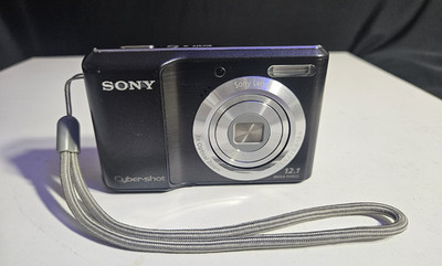 Sony Cyber-Shot DSC-S2100 12.1MP Digital Camera - Black - WORKS/TESTED