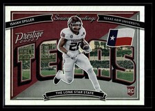 Isaiah Spiller 2022 Panini Prestige Rookie Card #SG-14. rookie card picture