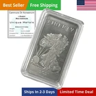 1 oz .999 Niobium Walking Liberty Bar Bullion