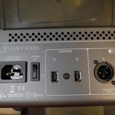 Mackie Onyx 820i Analog Mixer 8 Channel FireWire Interface