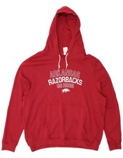 Russell Athletic Damen Arkansas Razorbacks Hoodie Pullover UK 22/24 3XL rot AI17